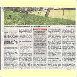 2014 09 Wochenblatt-Artikel im Vorfeld der Demonstration
